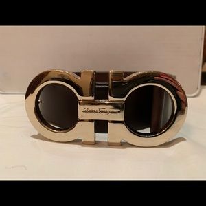 Men's Brown Leather Salvatore Ferragamo belt